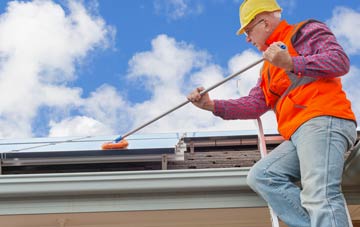 Little Almshoe soft wash roof cleaning